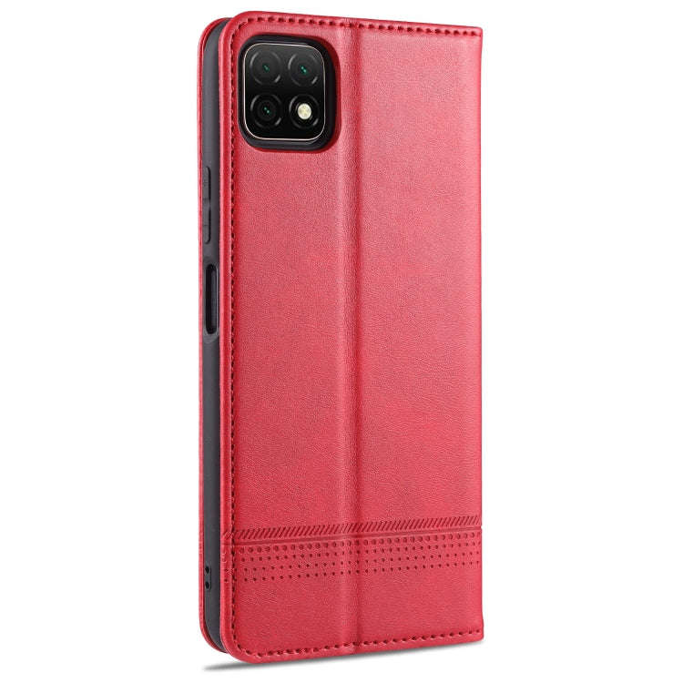 For Huawei Enjoy 20 AZNS Magnetic Calf Texture Horizontal Flip Leather Case with Card Slots & Hol...