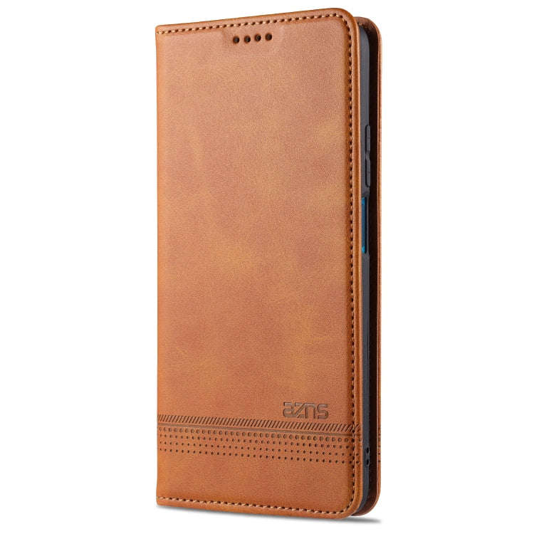 For Huawei Maimang 9 AZNS Magnetic Calf Texture Horizontal Flip Leather Case with Card Slots & Ho...
