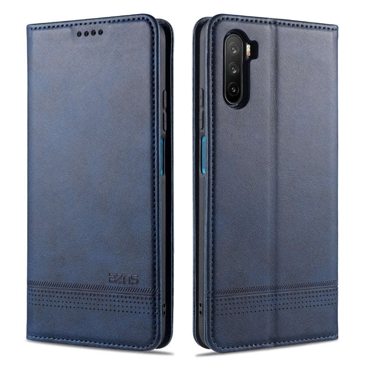 For Huawei Maimang 9 AZNS Magnetic Calf Texture Horizontal Flip Leather Case with Card Slots & Ho...