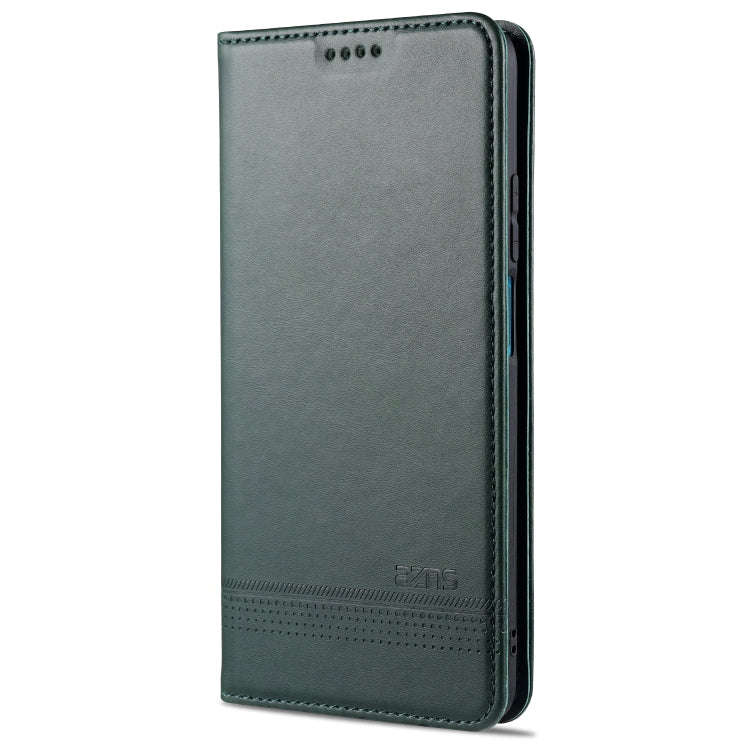 For Huawei Maimang 9 AZNS Magnetic Calf Texture Horizontal Flip Leather Case with Card Slots & Ho...