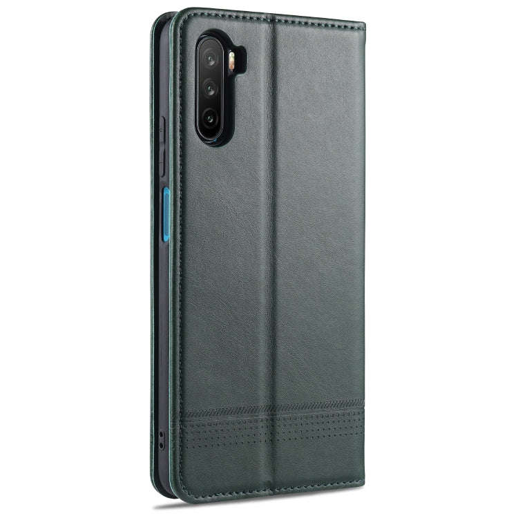 For Huawei Maimang 9 AZNS Magnetic Calf Texture Horizontal Flip Leather Case with Card Slots & Ho...