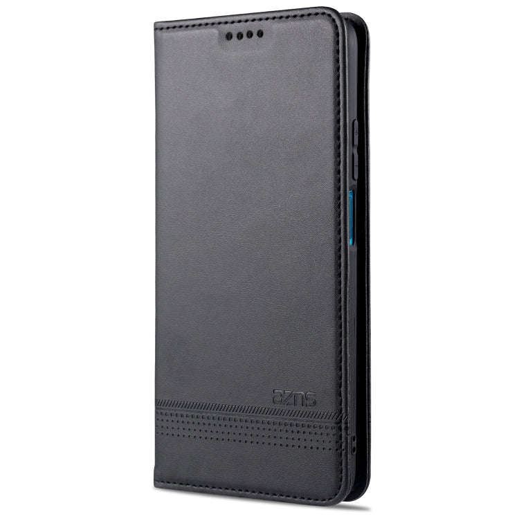 For Huawei Maimang 9 AZNS Magnetic Calf Texture Horizontal Flip Leather Case with Card Slots & Ho...