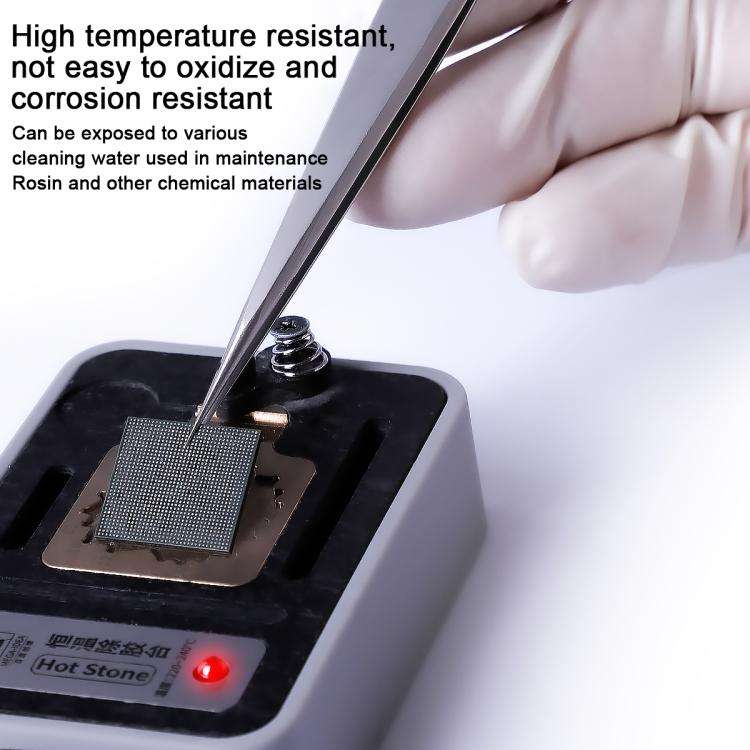 MEGA-IEDA High Hard Non-magnetic Stainless Steel Repair Tweezers, Model:Long Tip