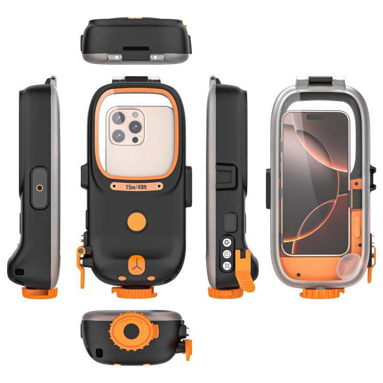 RedPepper Diving Case 15m Waterproof Protective Case for iPhone / Samsung / vivo / Huawei / Xiaom...