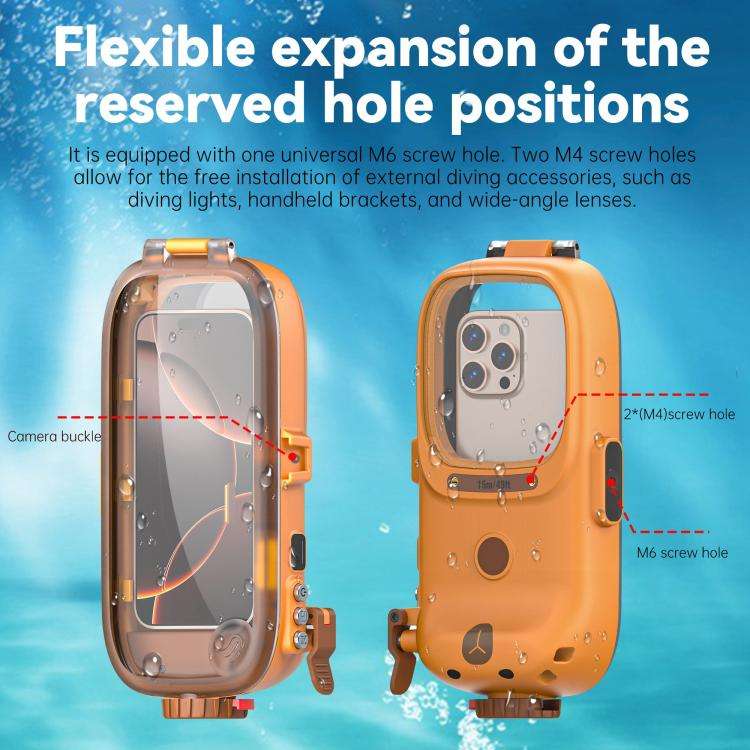 RedPepper Diving Case 15m Waterproof Protective Case for iPhone / Samsung / vivo / Huawei / Xiaom...