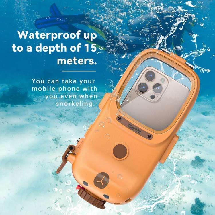RedPepper Diving Case 15m Waterproof Protective Case for iPhone / Samsung / vivo / Huawei / Xiaom...
