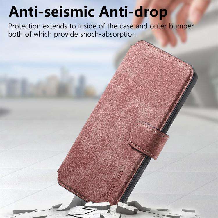 For Nothing CMF Phone 3a CaseNeo MagSafe RFID Anti-theft Retro Leather Phone Case(Pink)