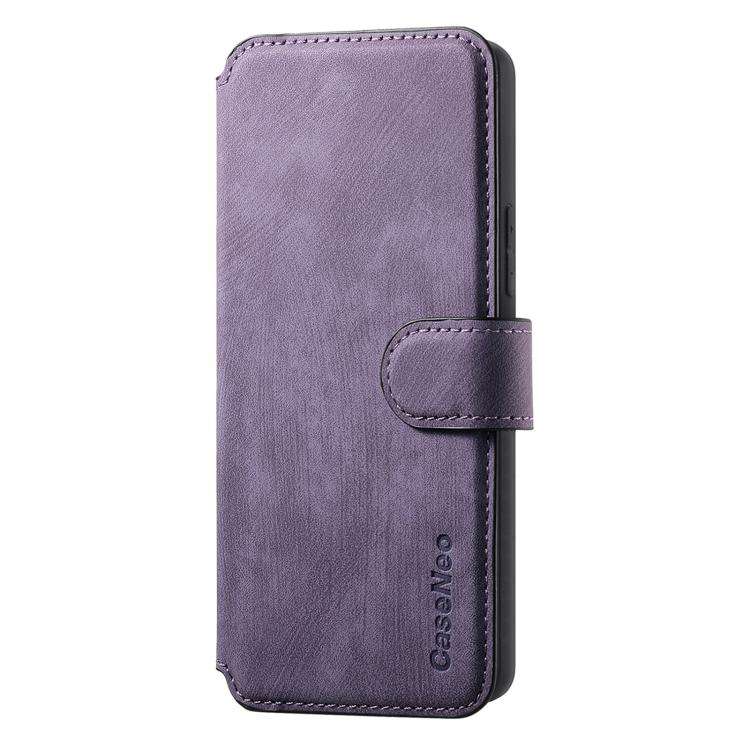 For Nothing CMF Phone 3a CaseNeo MagSafe RFID Anti-theft Retro Leather Phone Case(Purple)