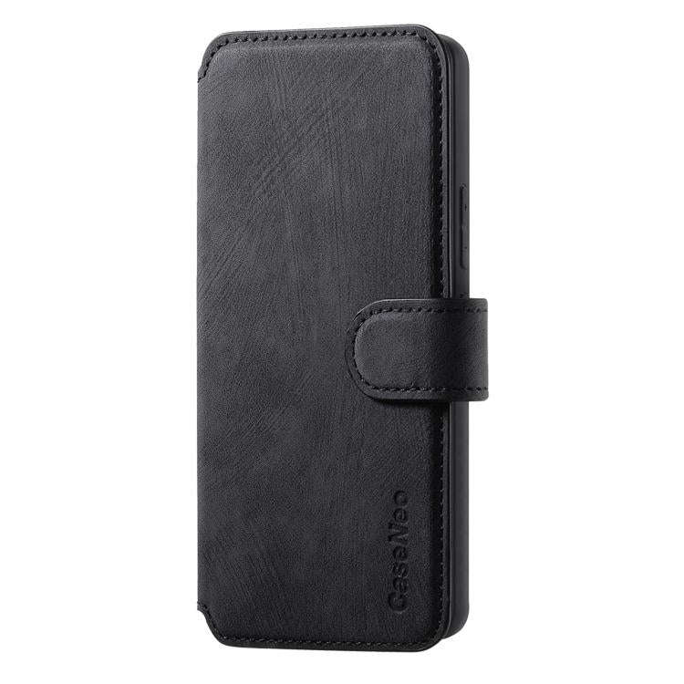 For Nothing CMF Phone 3a Pro CaseNeo MagSafe RFID Anti-theft Retro Leather Phone Case(Black)