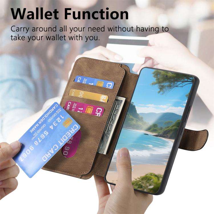 For Nothing CMF Phone 3a Pro CaseNeo MagSafe RFID Anti-theft Retro Leather Phone Case(Brown)