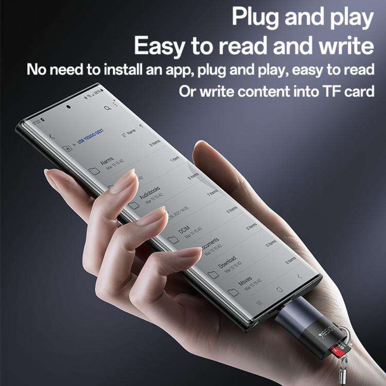 Yesido GS37 Type-C TF Card Reader(Black)