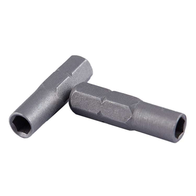 2pcs/Pack Screwdriver Drill Adapter Hexagonal Handle Screwdriver Tool Conversion Connector