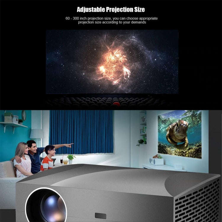 VIVIBRIGHT F30UP 1920x1080 4200 Lumens Portable Home Theater Wireless Smart Projector, Android Ve...