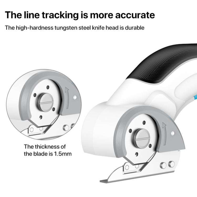 MOYI Portable Household Type-C Rechargeable Electric Scissors(Single Blade)