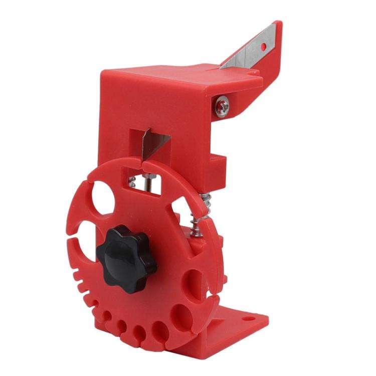 Adjustable Handheld Quick Rubber Wire Stripper(Red)