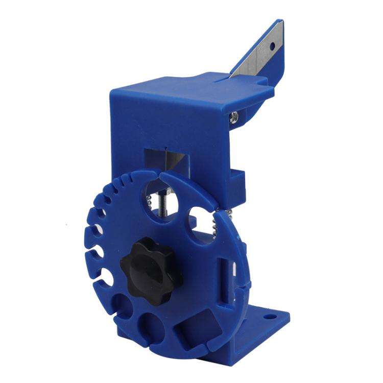 Adjustable Handheld Quick Rubber Wire Stripper(Blue)