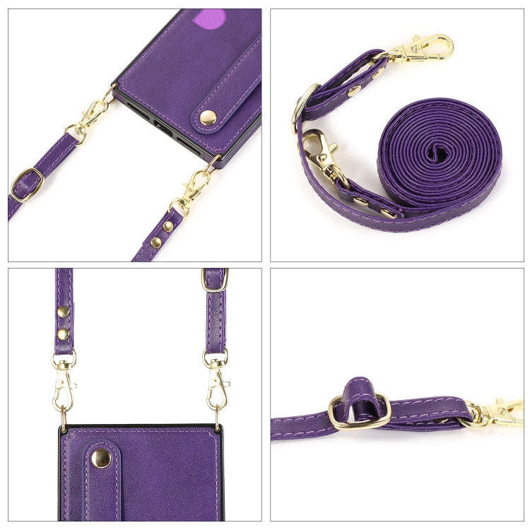 For Huawei P30 Lite Wrist Strap PU+TPU Shockproof Protective Case with Crossbody Lanyard & Holder...