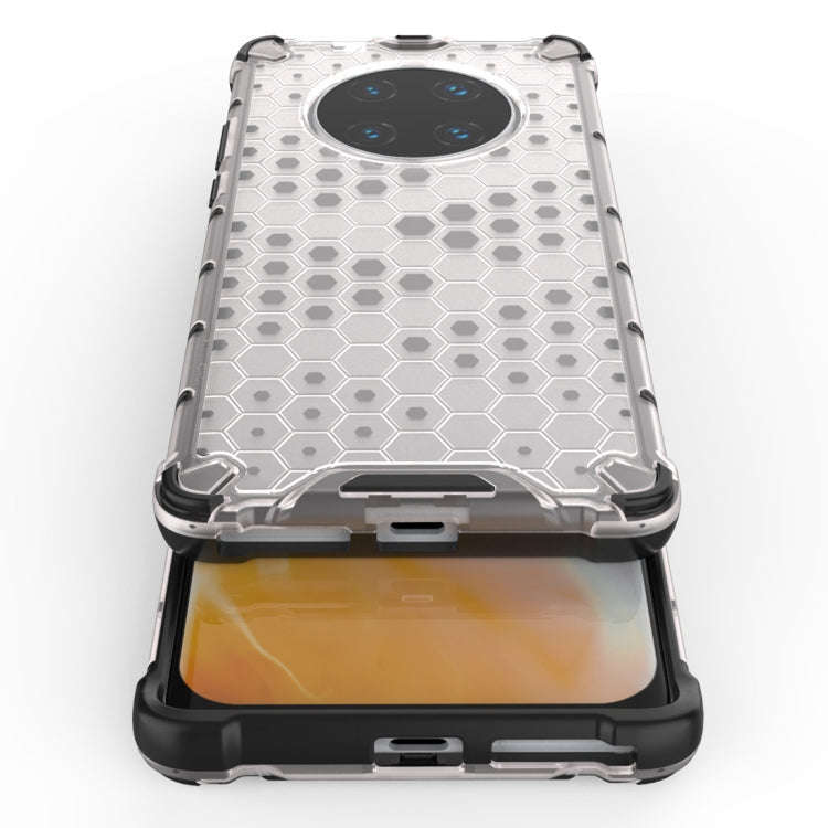 For Huawei Mate 40 Pro Shockproof Honeycomb PC + TPU Protective Case(Black)