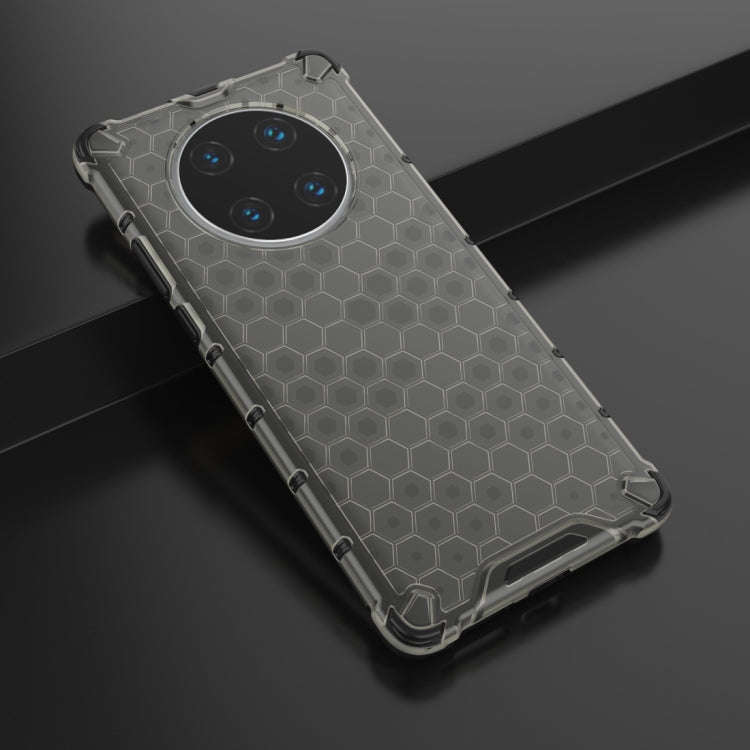 For Huawei Mate 40 Pro+ Shockproof Honeycomb PC + TPU Protective Case(Black)