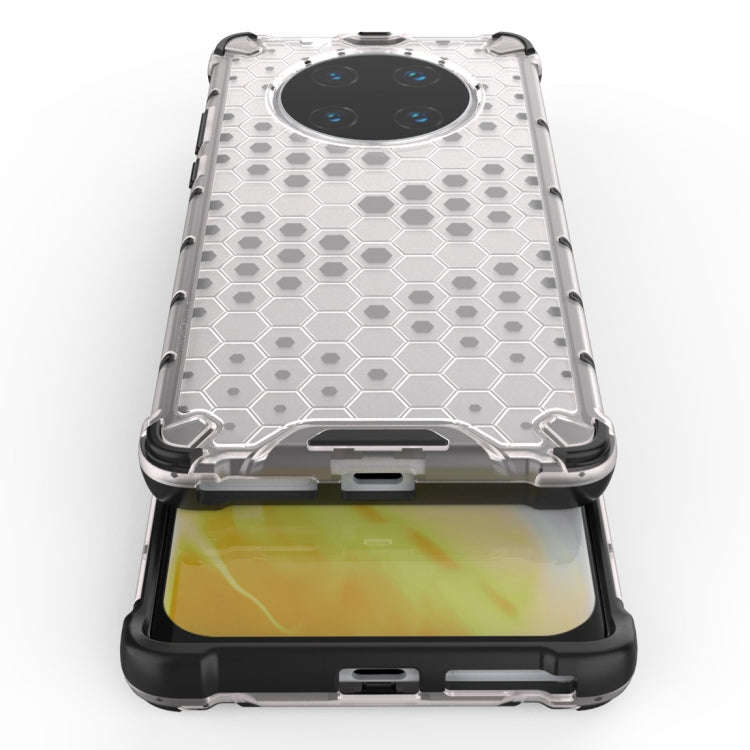 For Huawei Mate 40 Pro+ Shockproof Honeycomb PC + TPU Protective Case(Black)