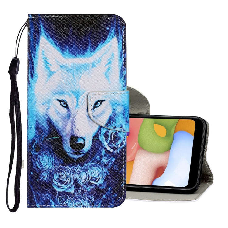 For Huawei P Smart(2020) Coloured Drawing Pattern Horizontal Flip PU Leather Case with Holder & C...