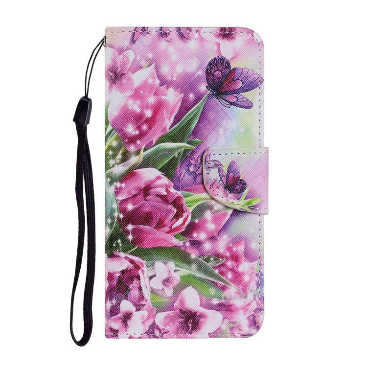 For Huawei P Smart(2020) Coloured Drawing Pattern Horizontal Flip PU Leather Case with Holder & C...