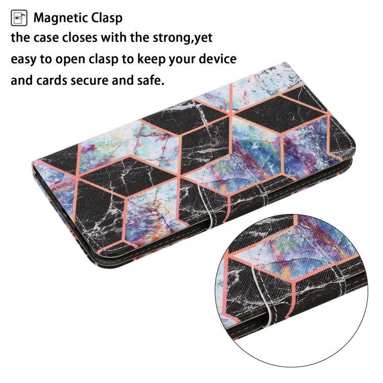 For Huawei P Smart(2020) Coloured Drawing Pattern Horizontal Flip PU Leather Case with Holder & C...