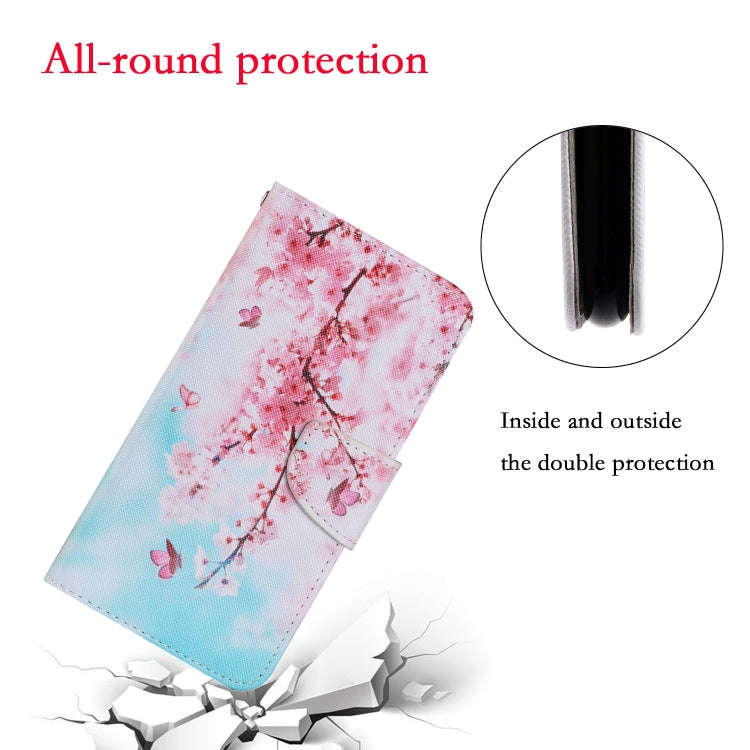 For Huawei P Smart(2020) Coloured Drawing Pattern Horizontal Flip PU Leather Case with Holder & C...