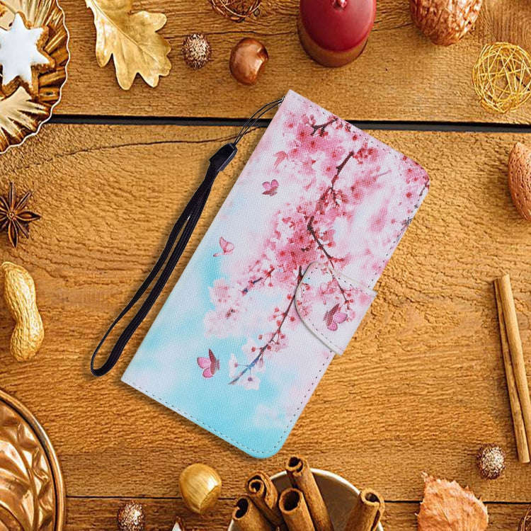 For Huawei P Smart(2020) Coloured Drawing Pattern Horizontal Flip PU Leather Case with Holder & C...