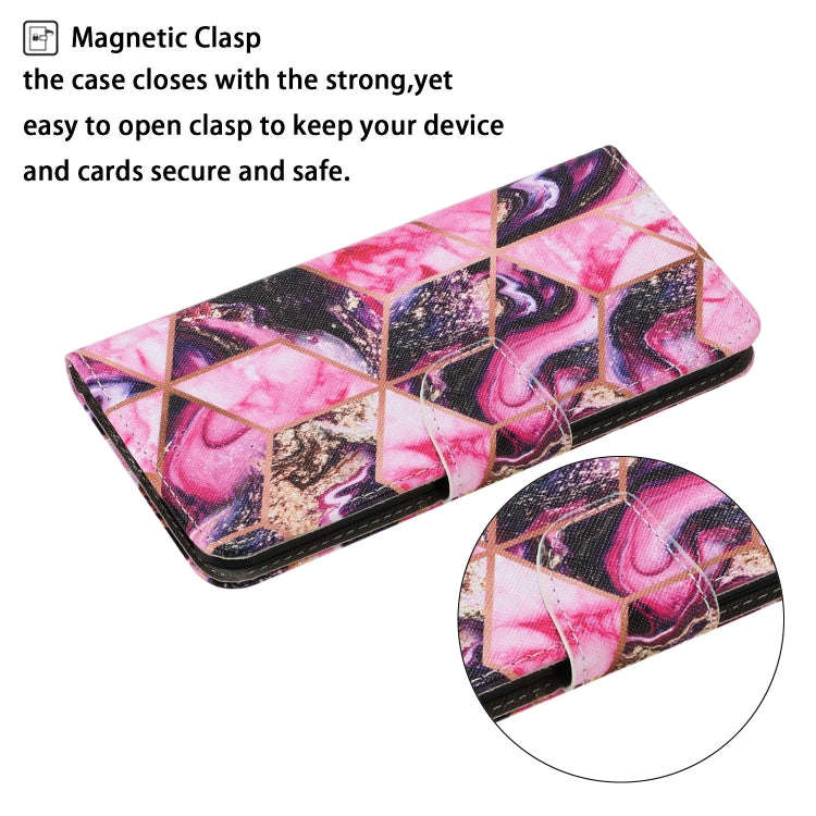 For Huawei P Smart(2020) Coloured Drawing Pattern Horizontal Flip PU Leather Case with Holder & C...