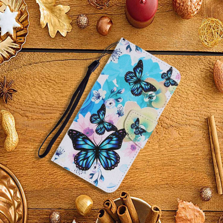 For Huawei P Smart(2020) Coloured Drawing Pattern Horizontal Flip PU Leather Case with Holder & C...