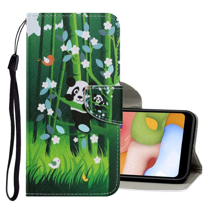 For Huawei P40 Lite Coloured Drawing Pattern Horizontal Flip PU Leather Case with Holder & Card S...