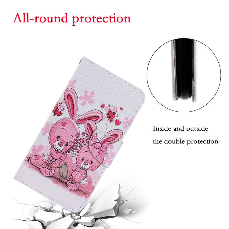 For Huawei P40 Lite E / Y7P Coloured Drawing Pattern Horizontal Flip PU Leather Case with Holder ...