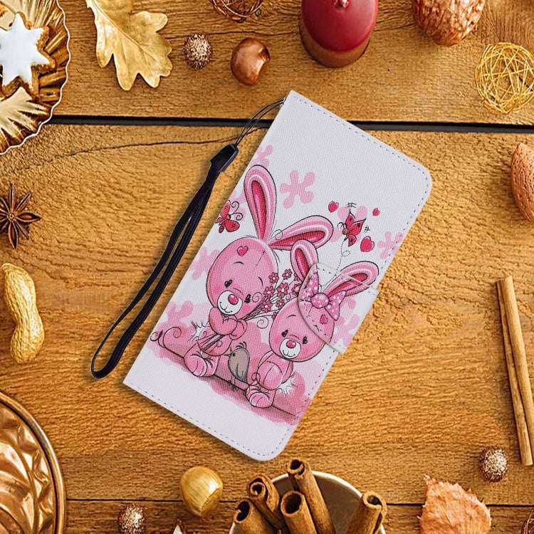 For Huawei P40 Lite E / Y7P Coloured Drawing Pattern Horizontal Flip PU Leather Case with Holder ...
