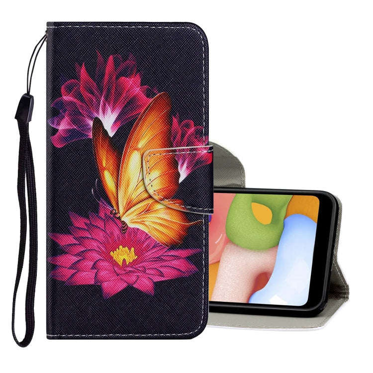 For Huawei P40 Lite E / Y7P Coloured Drawing Pattern Horizontal Flip PU Leather Case with Holder ...