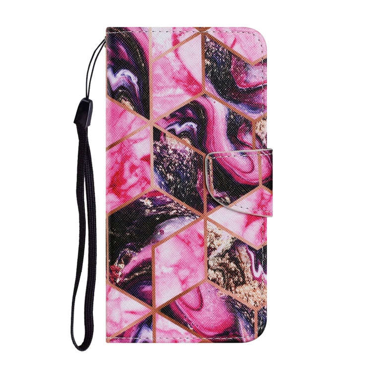 For Huawei P40 Lite E / Y7P Coloured Drawing Pattern Horizontal Flip PU Leather Case with Holder ...