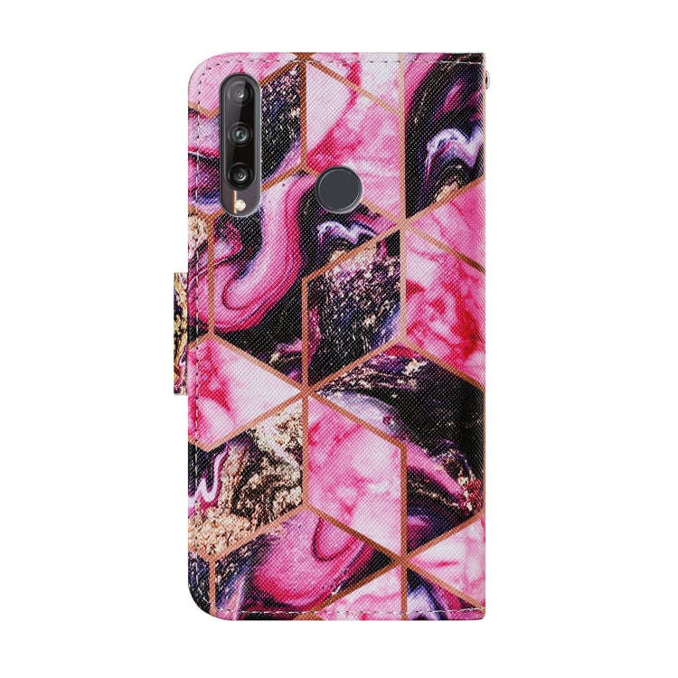 For Huawei P40 Lite E / Y7P Coloured Drawing Pattern Horizontal Flip PU Leather Case with Holder ...