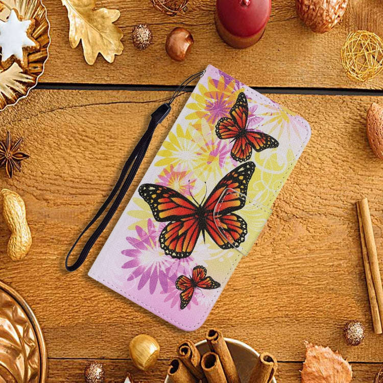 For Huawei P40 Lite E / Y7P Coloured Drawing Pattern Horizontal Flip PU Leather Case with Holder ...