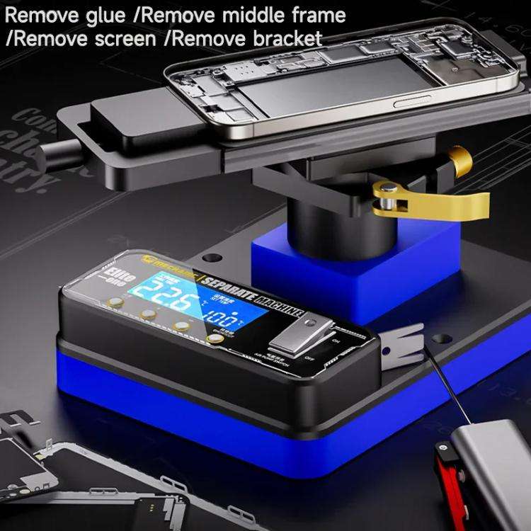 Mechanic Elite One 360 Rotating Screen Separate Machine Built-in Vacuum Pump, Plug:UK Plug