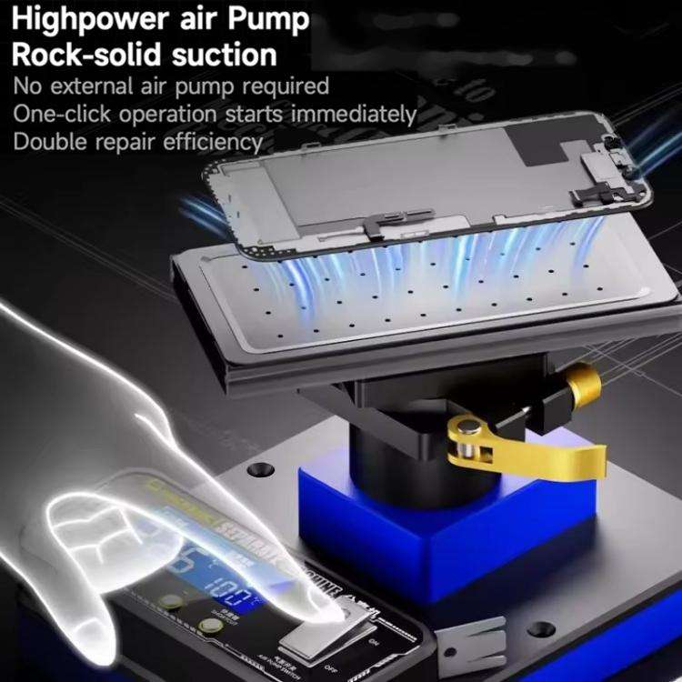 Mechanic Elite One 360 Rotating Screen Separate Machine Built-in Vacuum Pump, Plug:UK Plug