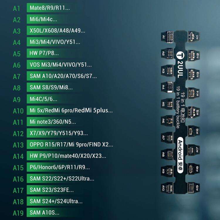 2uul PW06 19-in-1 Android Battery Buckle