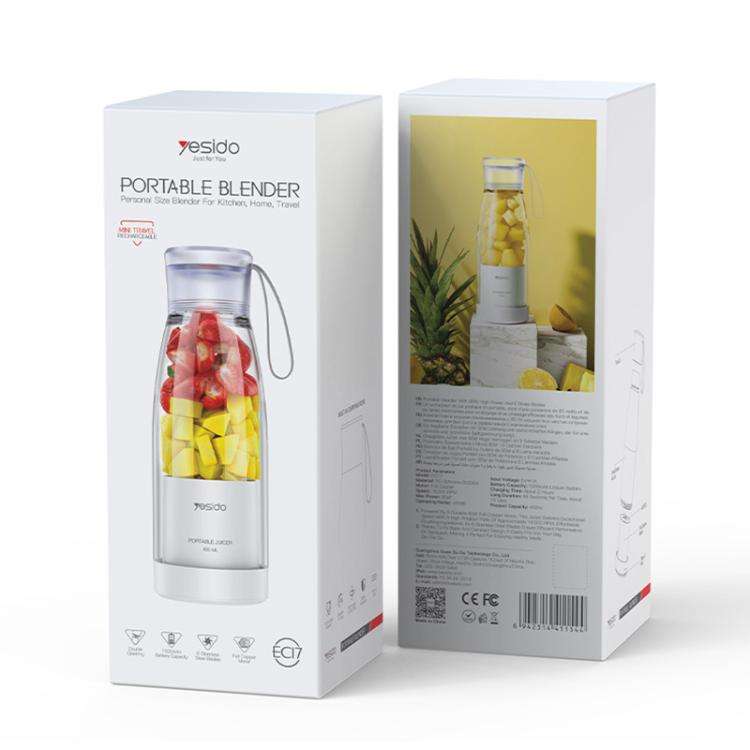 Yesido EC17 80W Portable Multi-Function Juicer(White)