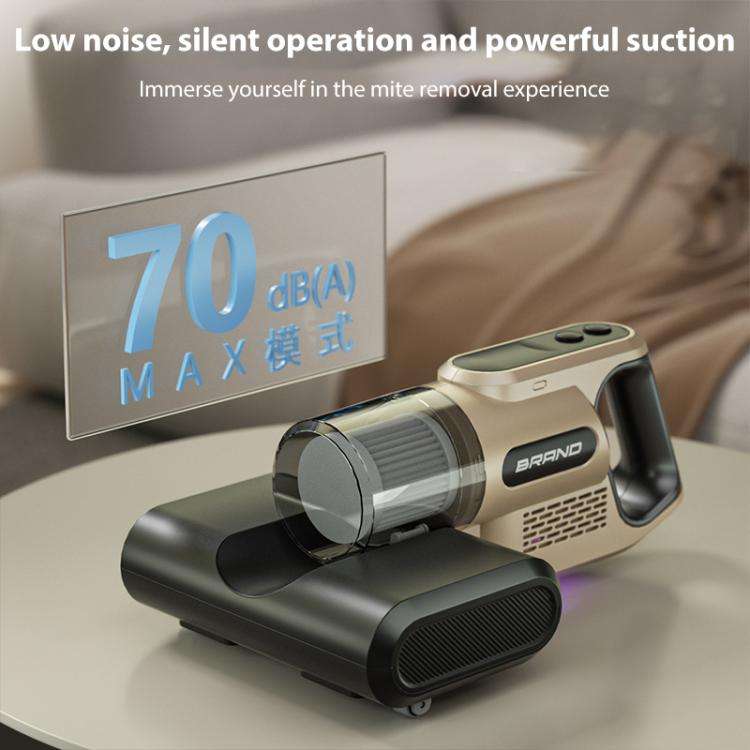 14000Pa 2 in 1 Household Handheld Wireless Mite Remover UV Sterilization Vacuum Cleaner(White)