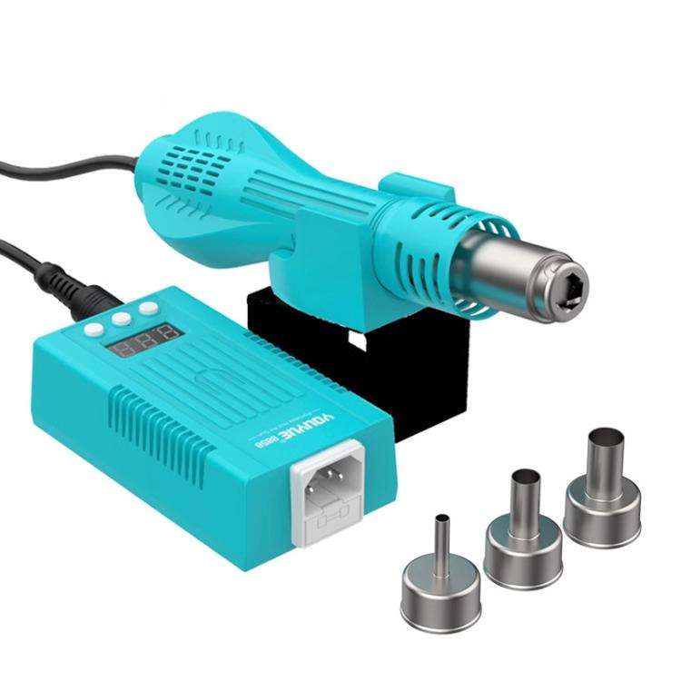 Uyue 8858 Portable Hot Air Gun BGA Desoldering Rework Station, Plug:US Plug