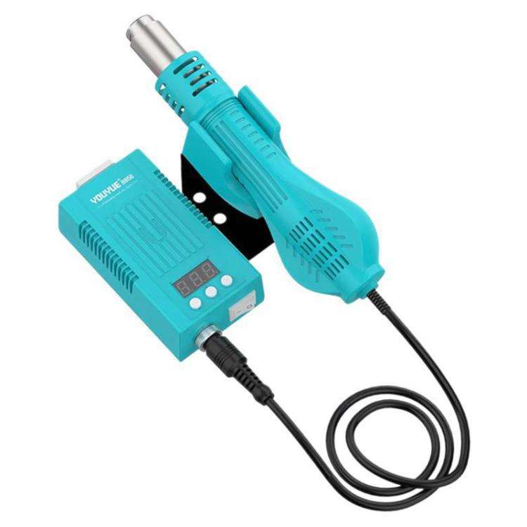 Uyue 8858 Portable Hot Air Gun BGA Desoldering Rework Station, Plug:US Plug