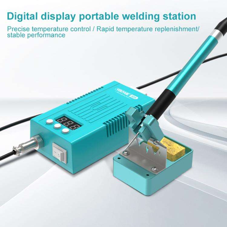 Uyue 8858 Portable Hot Air Gun BGA Desoldering Rework Station, Plug:US Plug