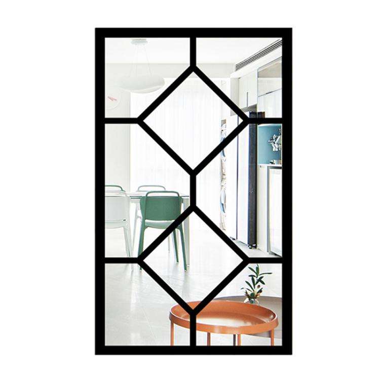 Wood Acrylic Imitation Window Self-adhesive Decorative Mirror, Model:MZ427A-Size S