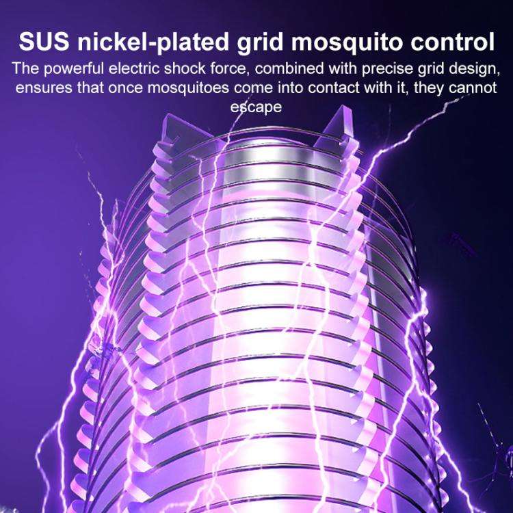 Rechargeable Camping Electric Mosquito Killer Lamp(Blue)