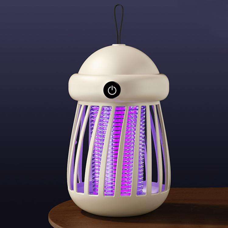 Jellyfish Portable UV Light Trapping Electric Mosquito Killer Lamp, Model:Rechargeable(White)