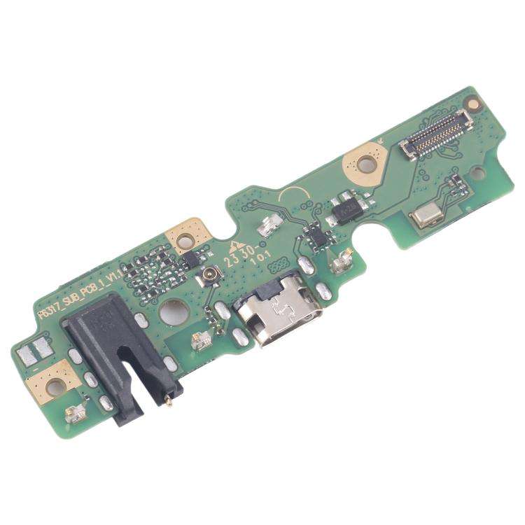 For Tecno Spark 7 KE6 Charging Port Board with iC